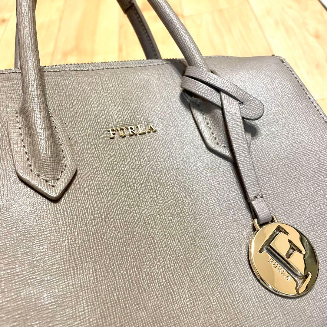 FURLA フルラ ハンドバッグ レディース 鞄 美品