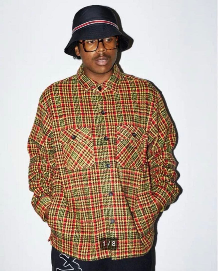 kazoo　Supreme シュプリーム ヘビーフランネルシャツ　チェック