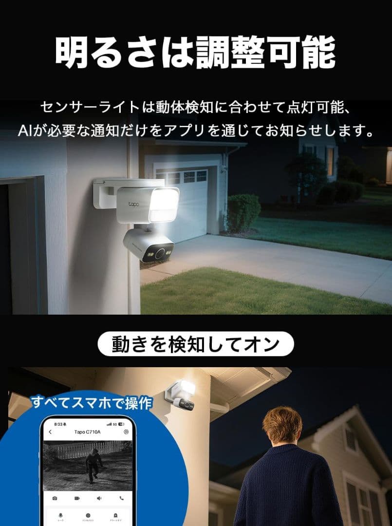 【新品未使用】防犯カメラ