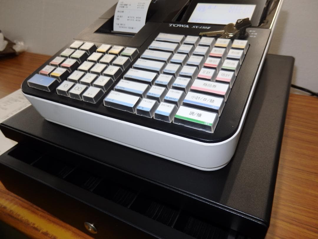 設定無料 SX-150 Ⅱ 高機能レジ 複数税率対応 スマホ連携 250914