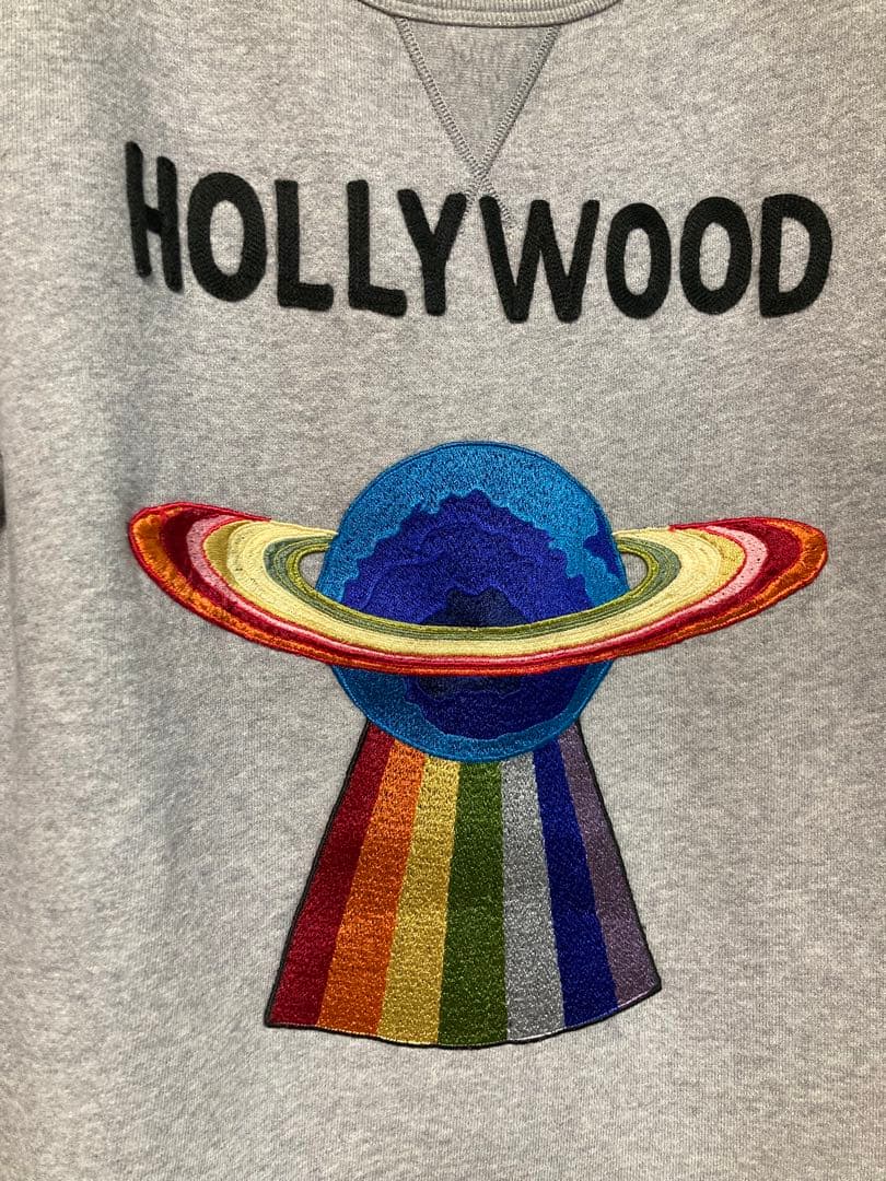 美品グッチGUCCIスウェットXSレインボージャケットコートスニーカーローファー