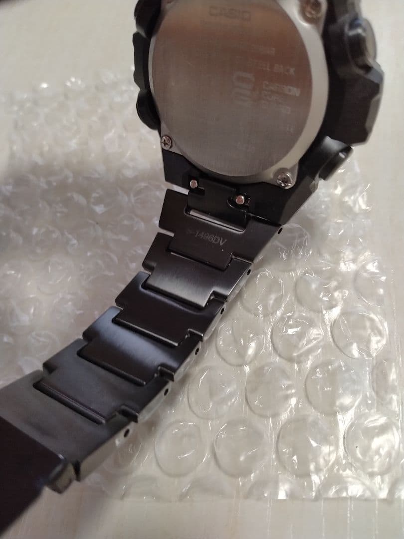 （60）【極美品】G-SHOCK GST-B400BD　ブルー ブラック