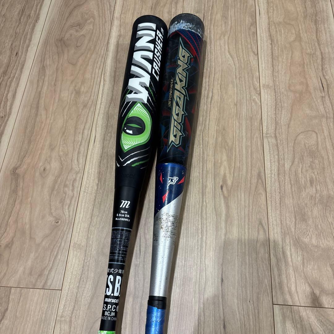marucci CRUSHER& Mizuno バット 78cm