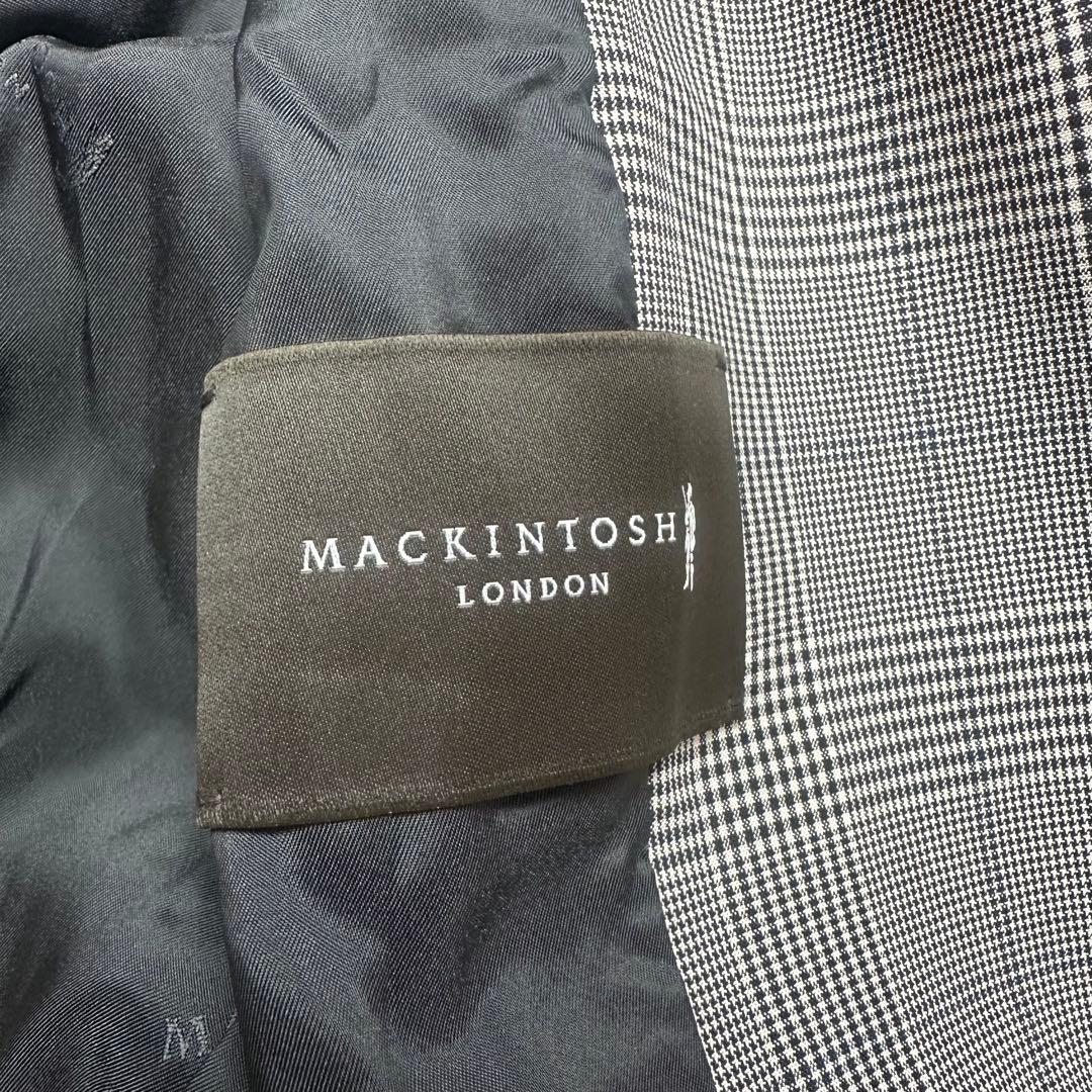 新品未使用タグ付き♡マッキントッシュ　パンツスーツ　グレンチェック　38