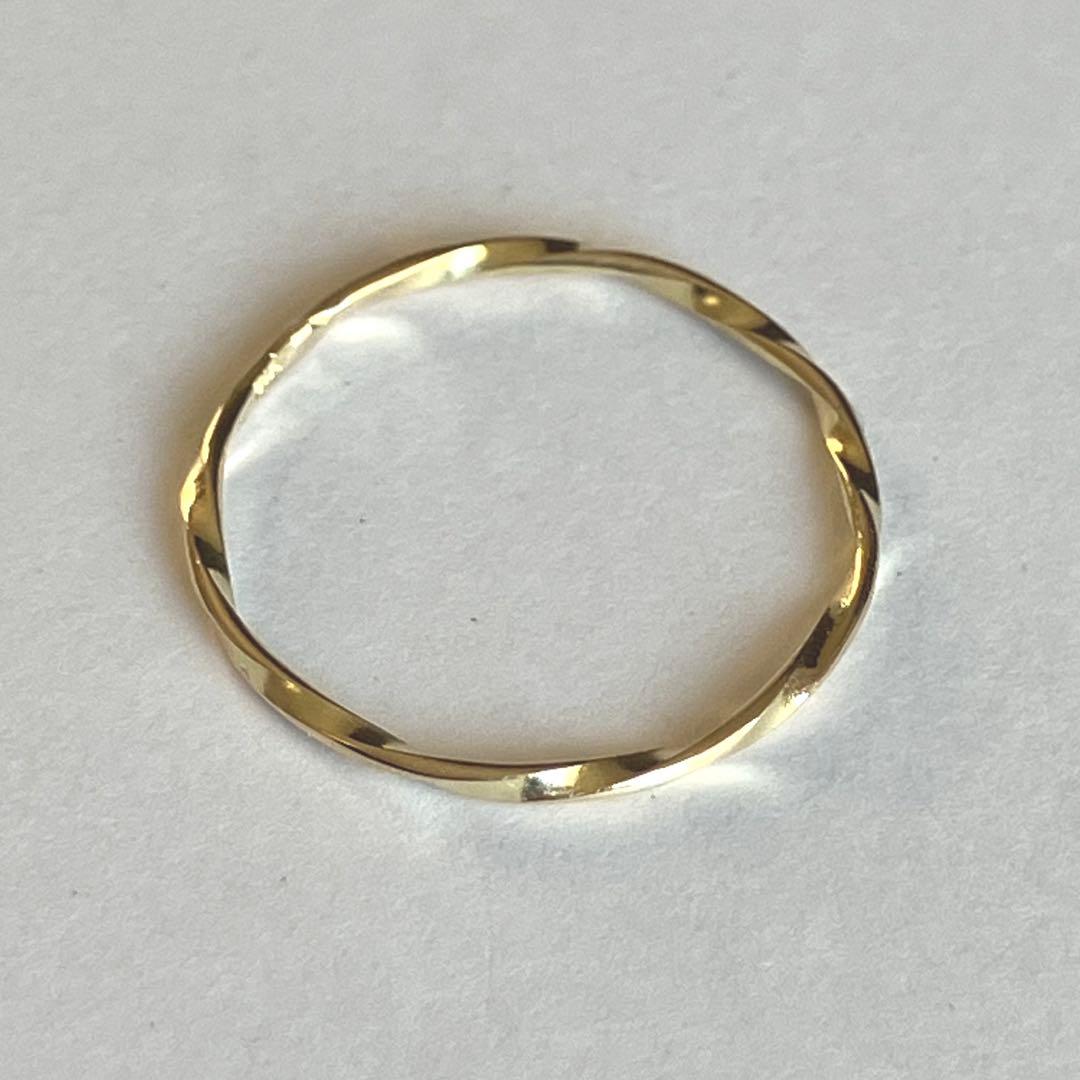 K18 18金　10号　リング　19