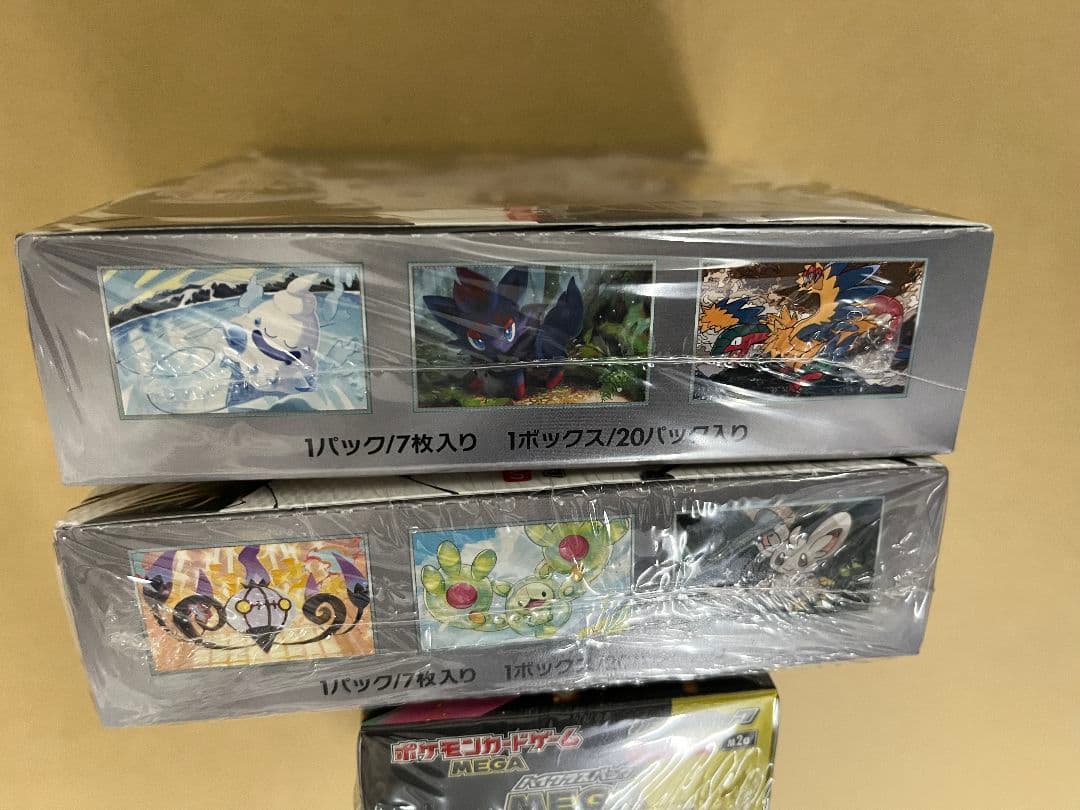 【新品シュリンク有り】人気ポケモンカードBOX5種類