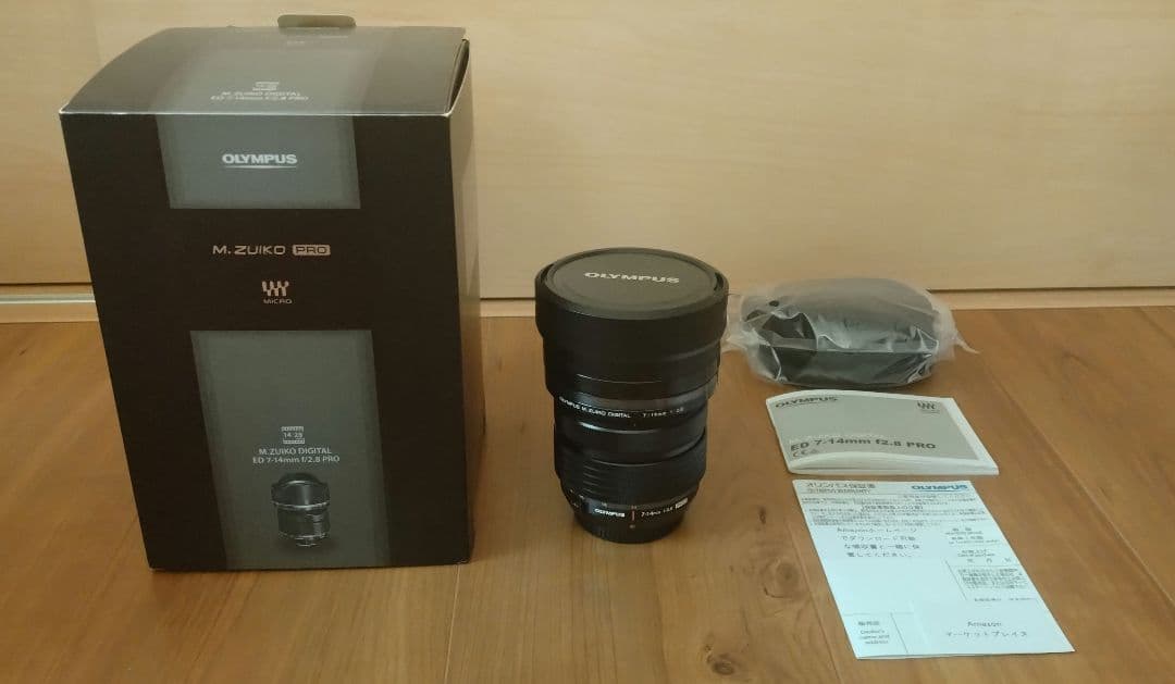 レンズ(ズーム) M.ZUIKO DIGITAL ED 7-14mm F2.8 PRO