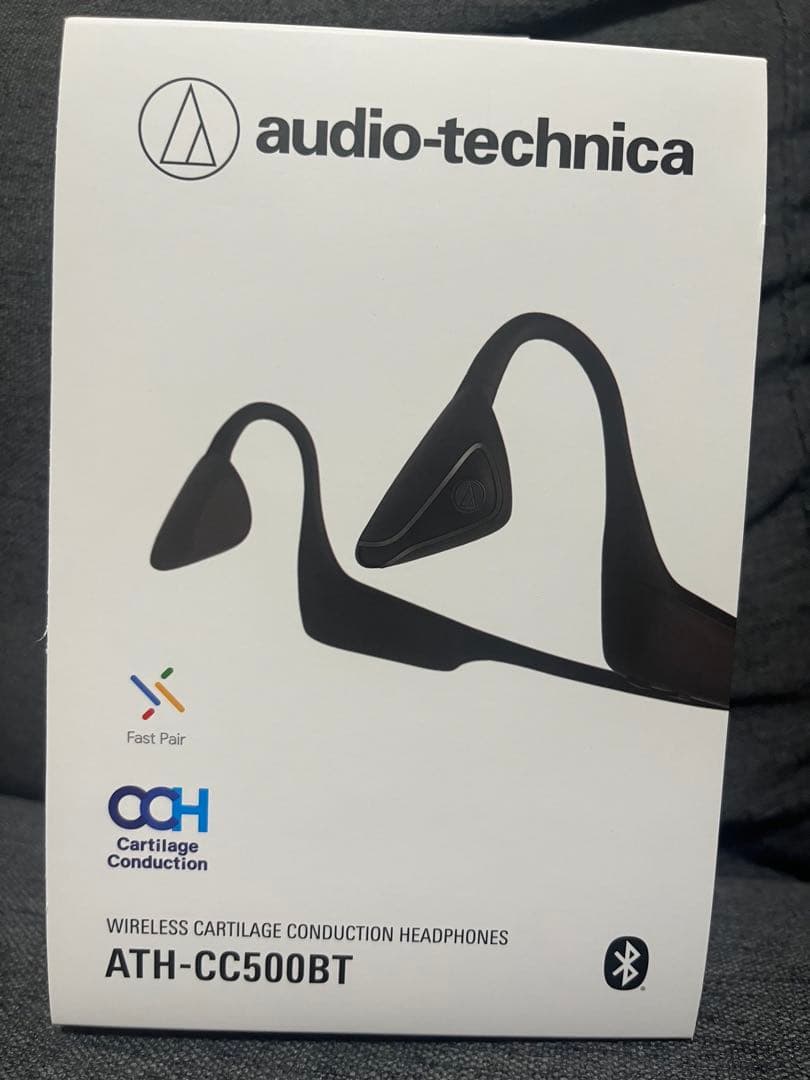 【美品】audio-technica ATH-CC500BT 軟骨伝導イヤホン
