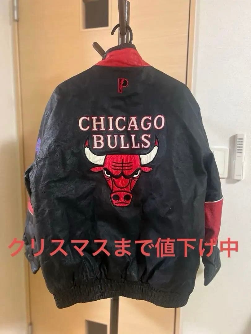 CHICAGO BULLS シカゴブルズ　レザージャケット 革ジャン