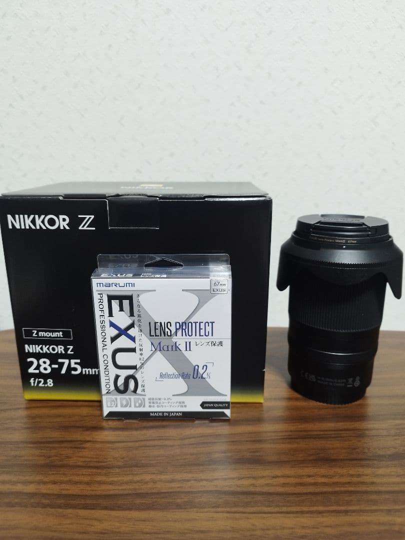【美品】NIKKOR 28-75/2.8 ズームレンズ　レンズフィルター付