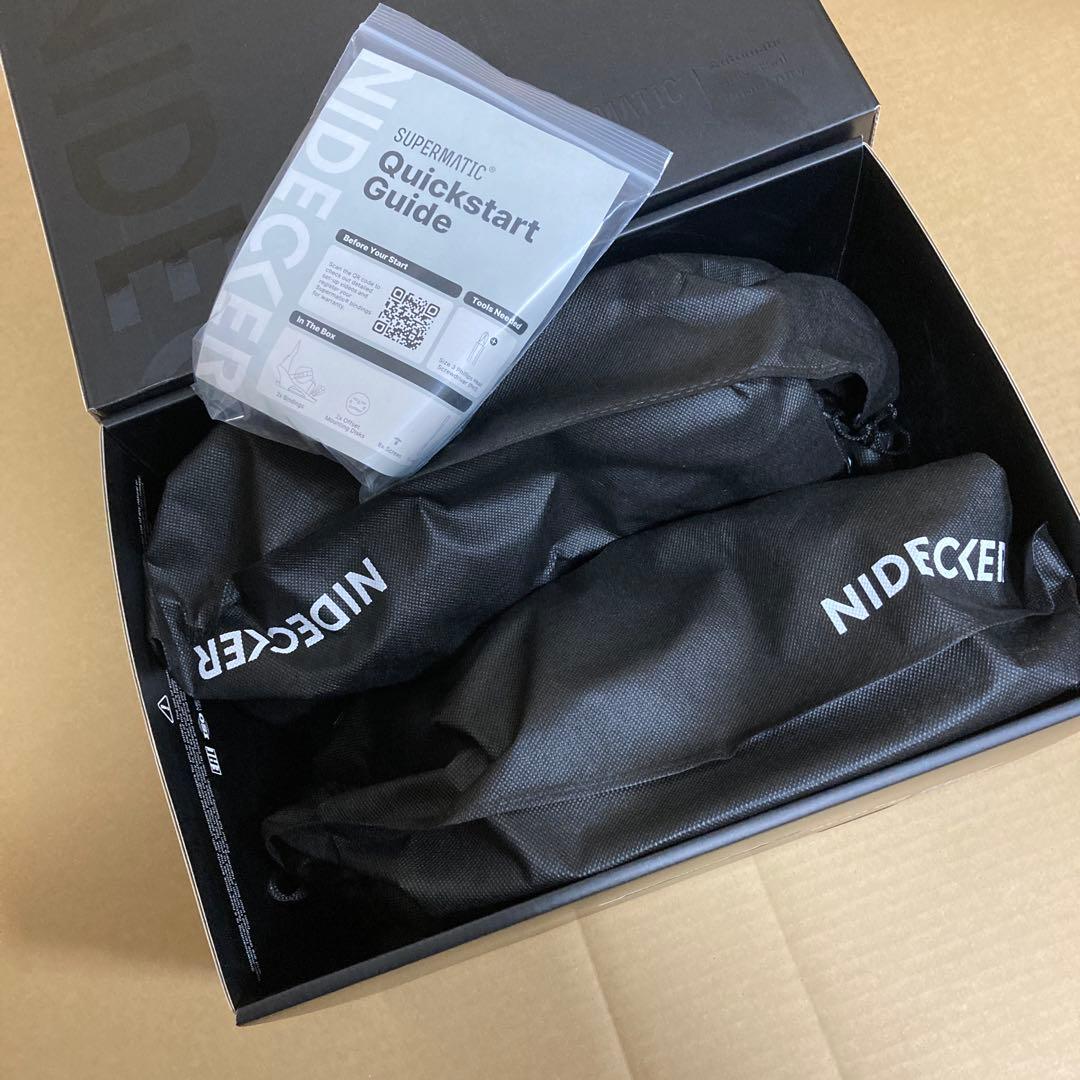 NIDECKER Carbon Supermatic ブラック L DROPIN