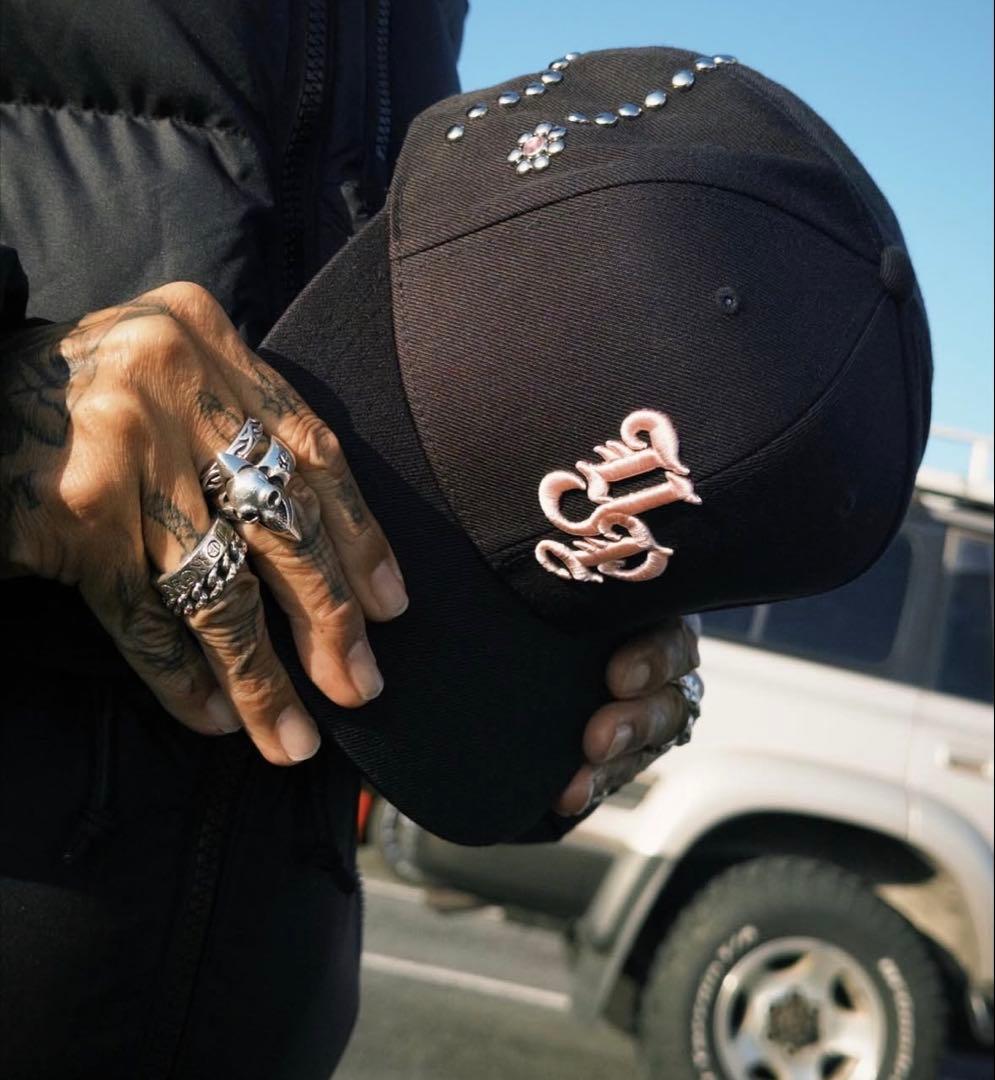 made in yp 第二弾 100個限定 スタッズ キャップ