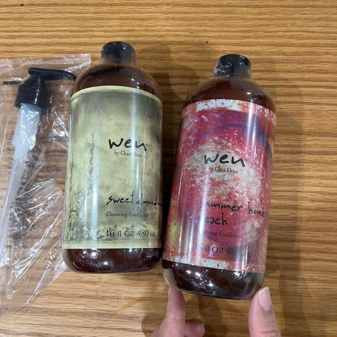 ウェン wen クレンジングコンディショナー アーモンド ハニーピーチ セット