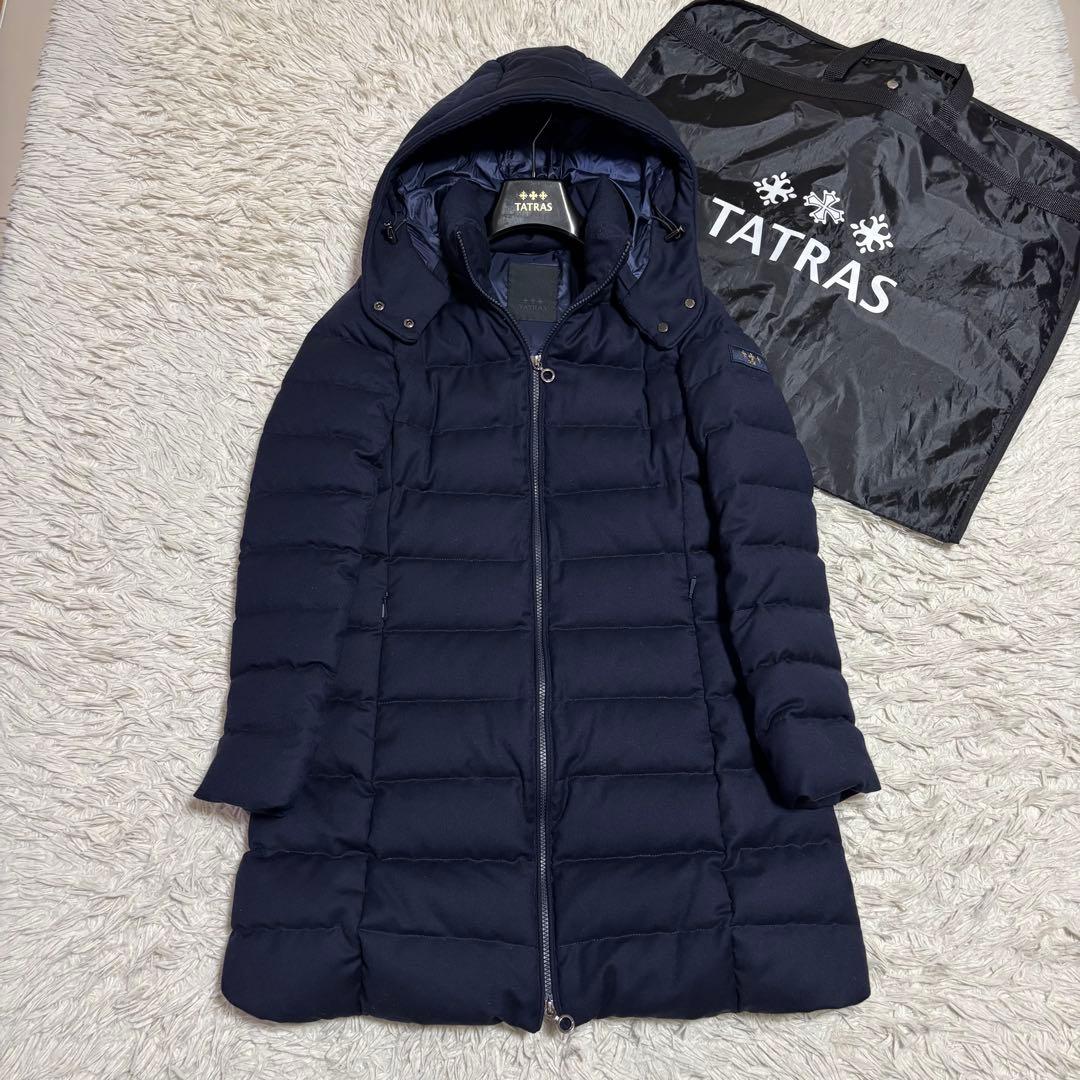 TATRAS ZEJA ダウンコート ロング ダークネイビー 02 20AW