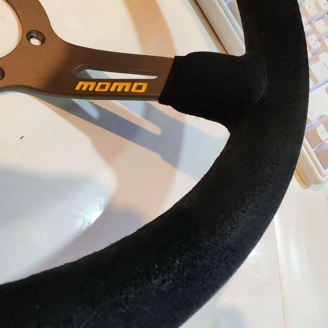 モモ　momo 　ドリフト　D-20 330mm ブラックスエード