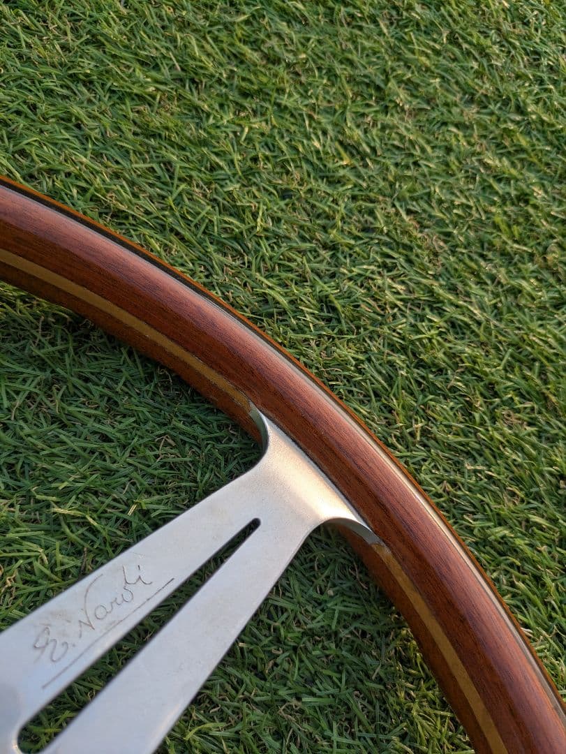 NARDI　ウッドステアリング