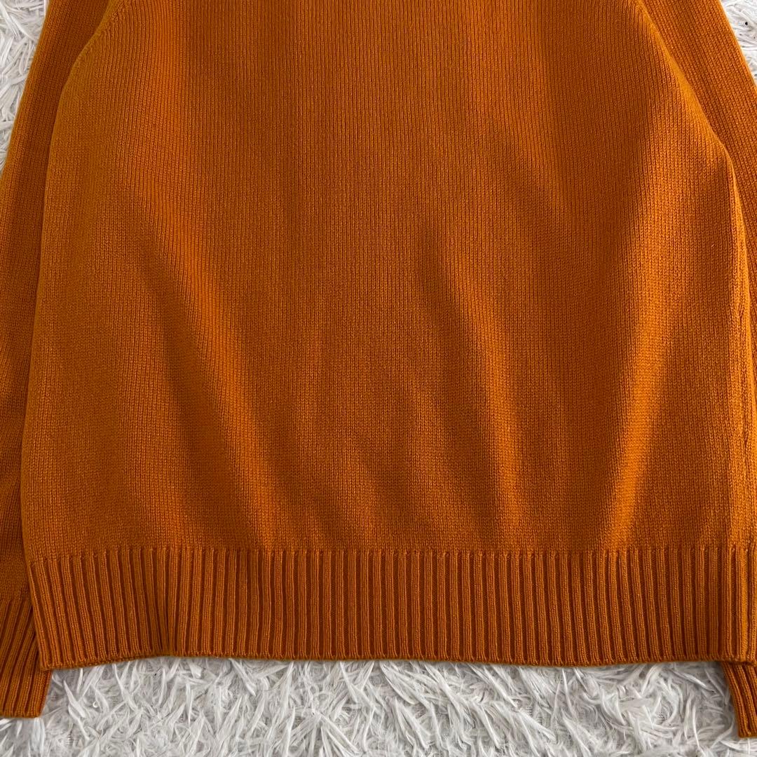 Loro Piana ロロピアーナ カシミヤ ケーブル ハイネック ニット 48