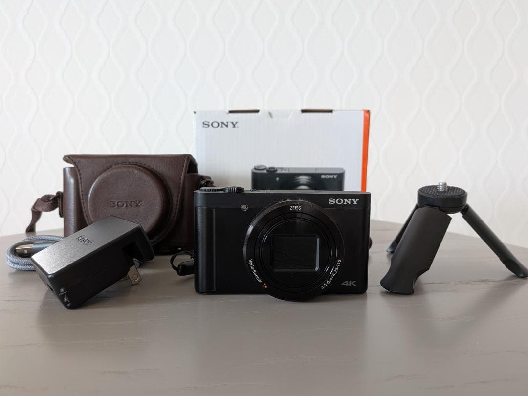 SONY DSC-WX800 純正ケース ミニ三脚付 ソニー サイバーショット