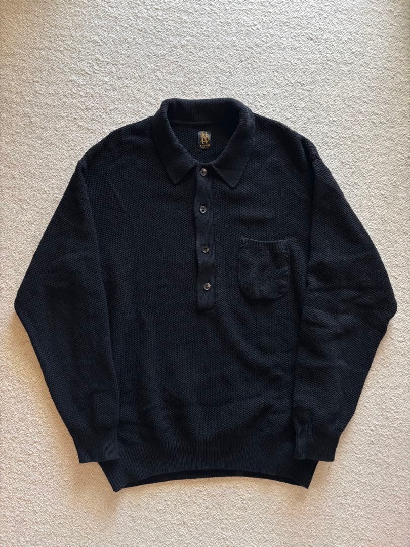 トップス BATONER /Pioue Polo Long Sleeve /3