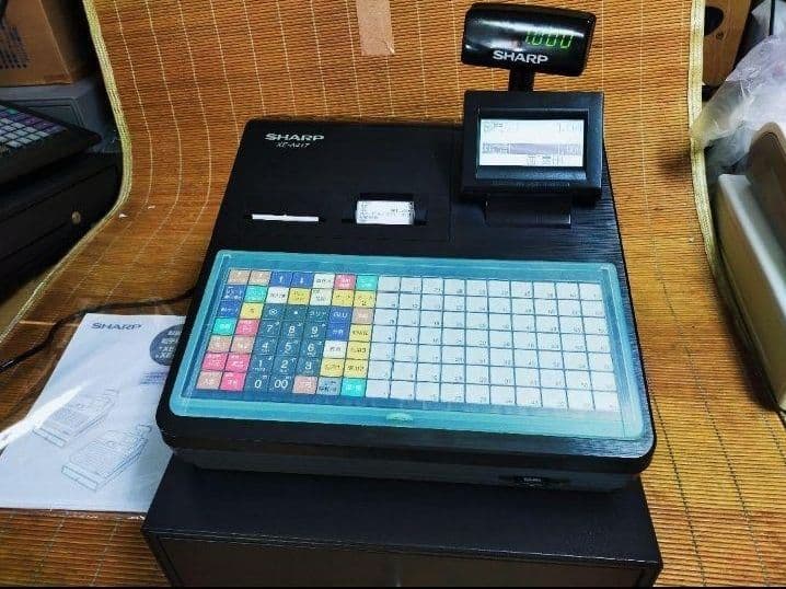 シャープレジスター　XE-A417　PC連携売上管理　最上位機種　666300