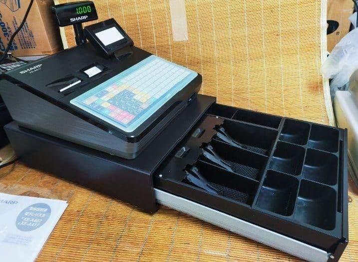 シャープレジスター　XE-A417　PC連携売上管理　最上位機種　666300