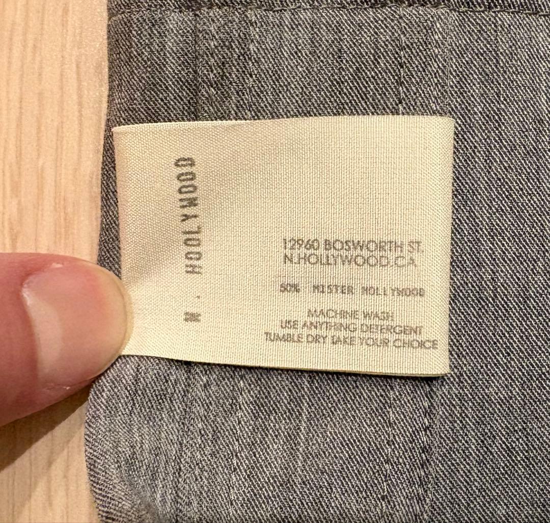 レア【美品】N.HOOLYWOOD アーカイブ ドッキングシャツ 38
