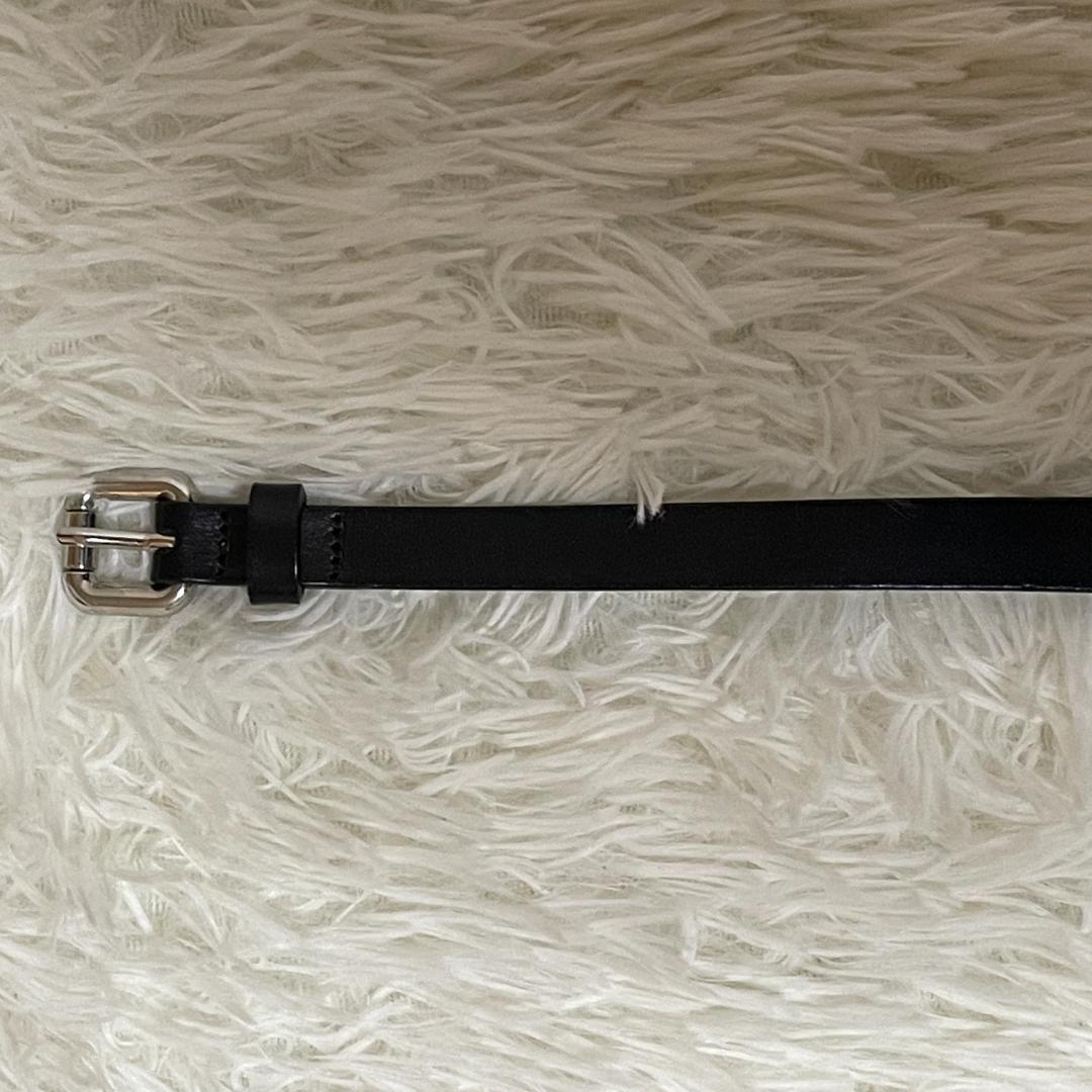 @*様 MM6 Maison Margiela　ダブルバックル レザー ベルト