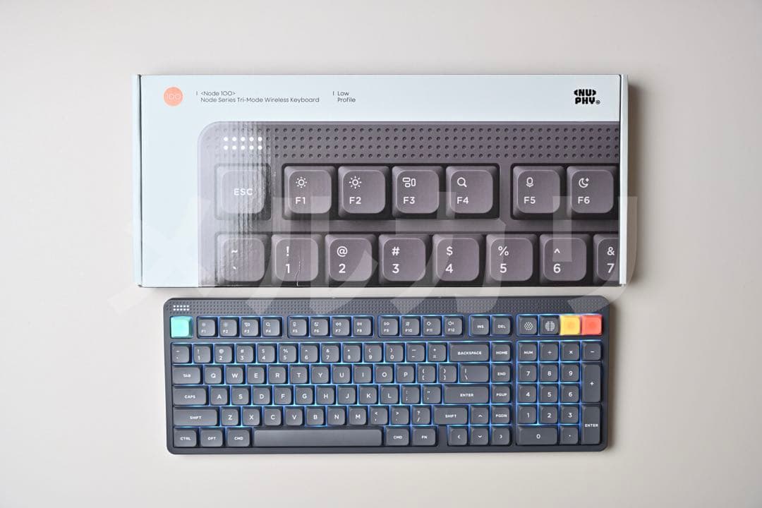 NnPhy Node100 ロープロファイル メカニカルキーボード