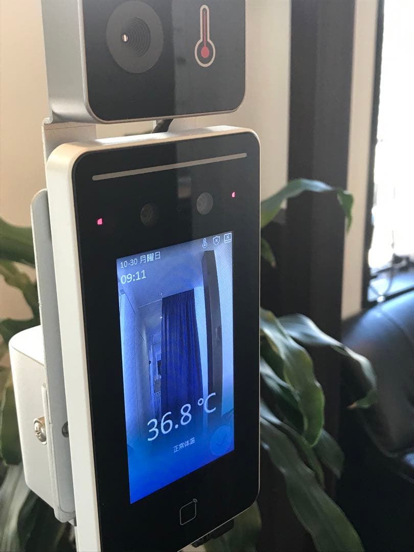 体表面温度測定 AI顔認証 勤怠管理サーモカメラ DS-K1T341BMI-T