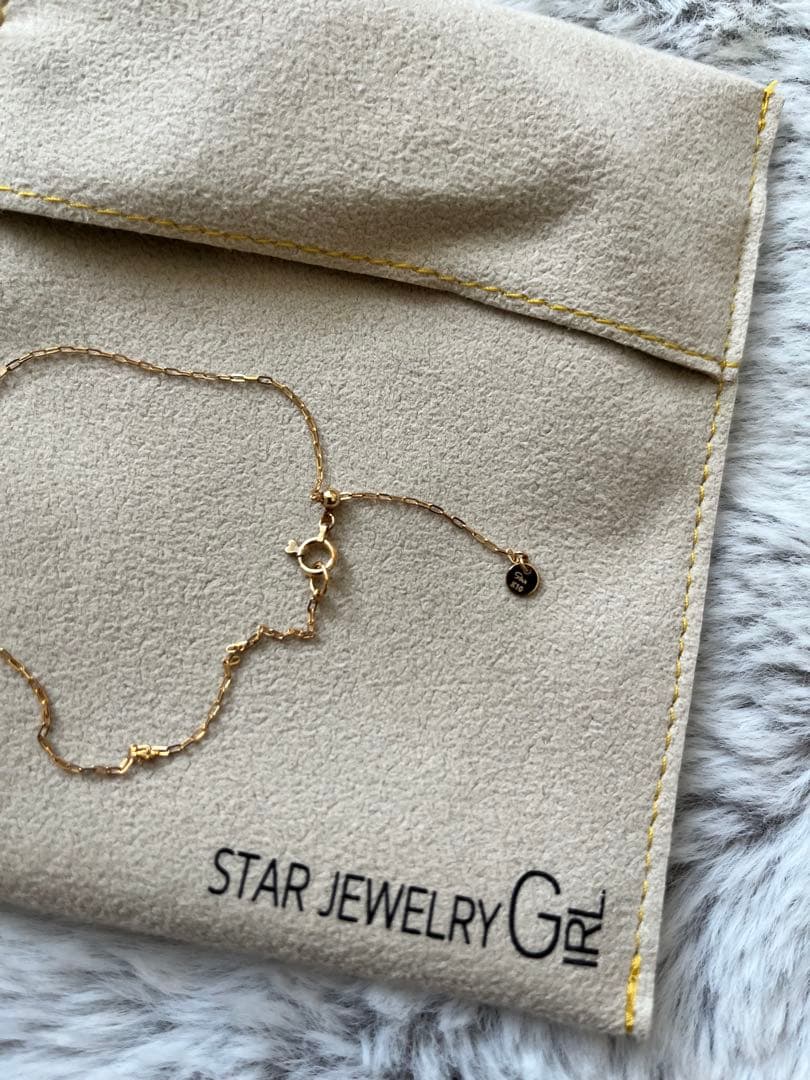 STAR JEWELRY GIRL K10 アンクレット