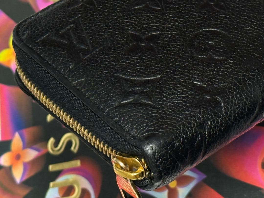 良品！新型　ルイヴィトン　アンプラント　ジッピーウォレット長財布　黒