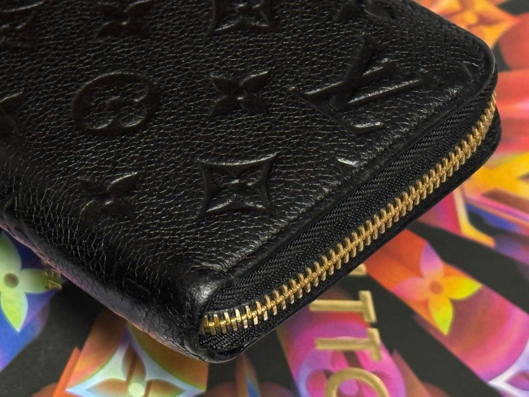 良品！新型　ルイヴィトン　アンプラント　ジッピーウォレット長財布　黒