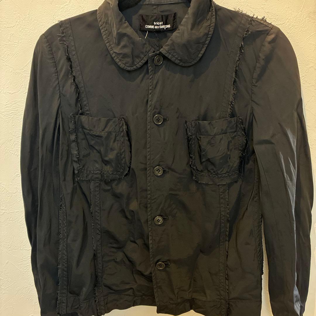 tricot COMME des GARÇONS 黒ジャケット
