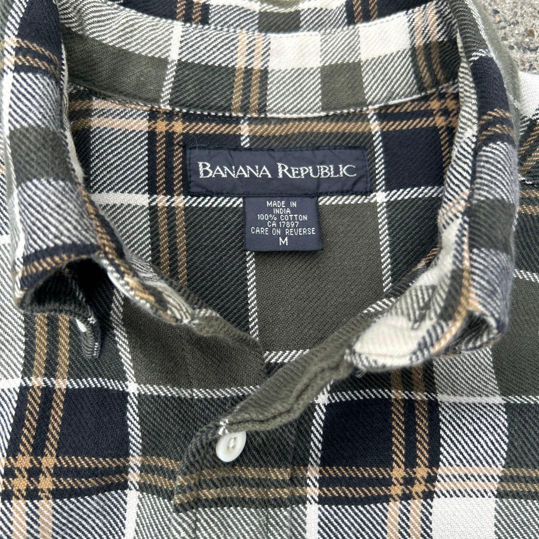 常田大希 90s バナリパ ネルシャツ バナナリパブリック チェックシャツ