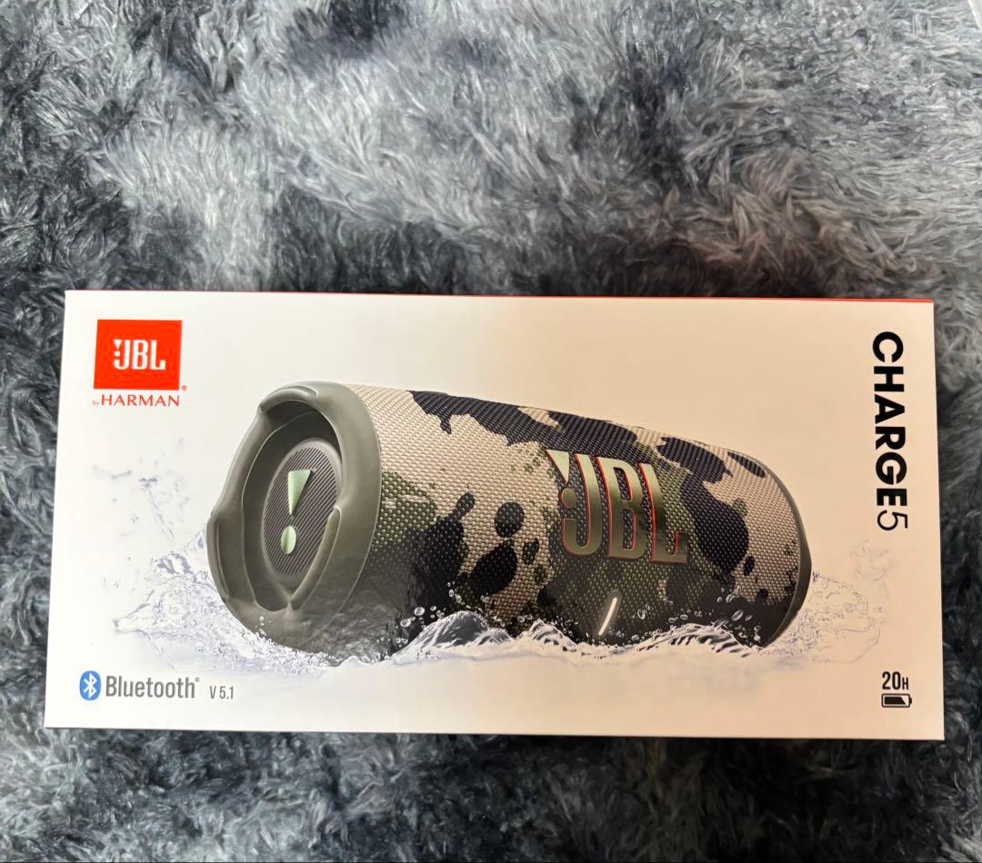 JBL Charge 5 迷彩 ワイヤレススピーカー スクワッド カモ