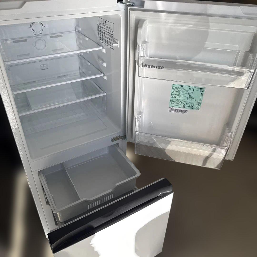 名古屋近郊限定　2024年 ハイセンス 冷蔵庫　135L 白