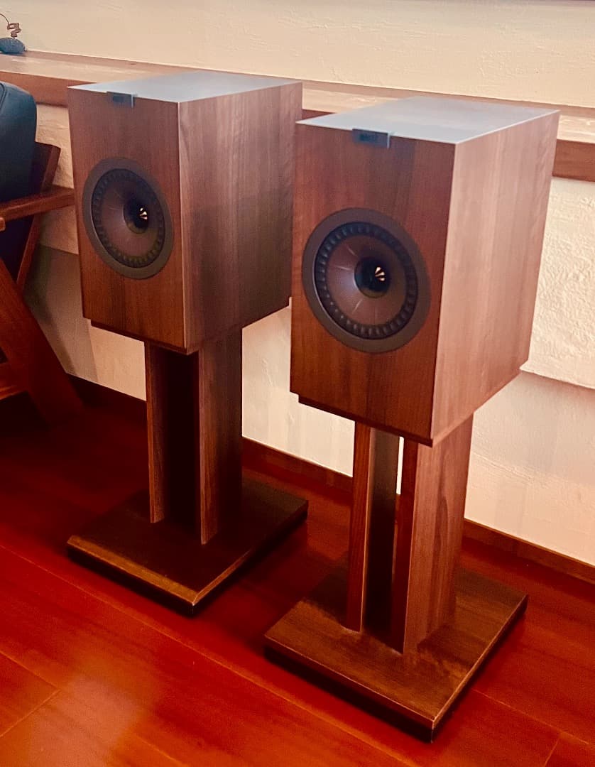 KEF Q350 スピーカー ペア＆スタンドほぼ未使用美品！
