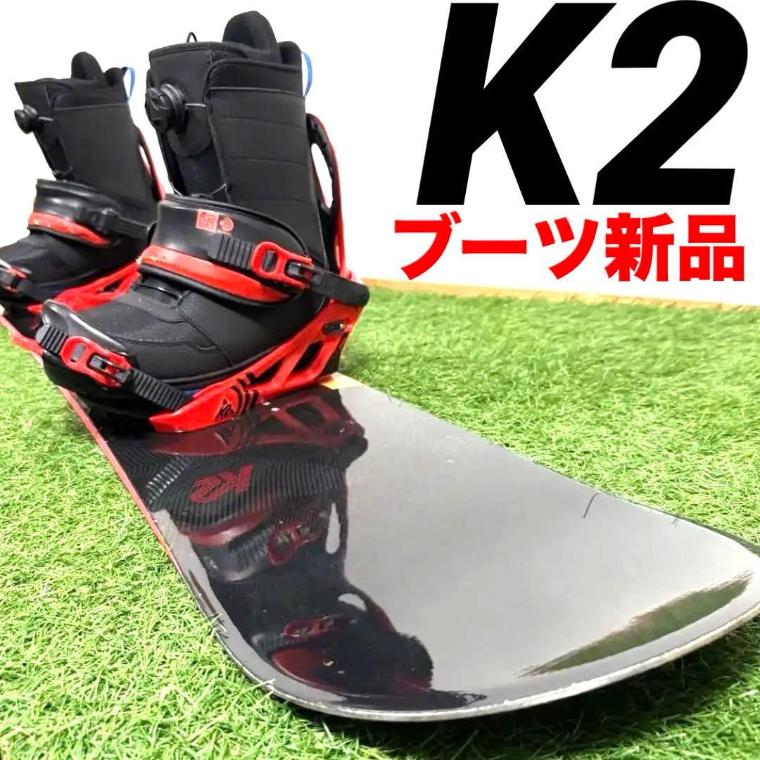 ブーツ無し‼️O2 K2 155cm メンズスノーボードセット