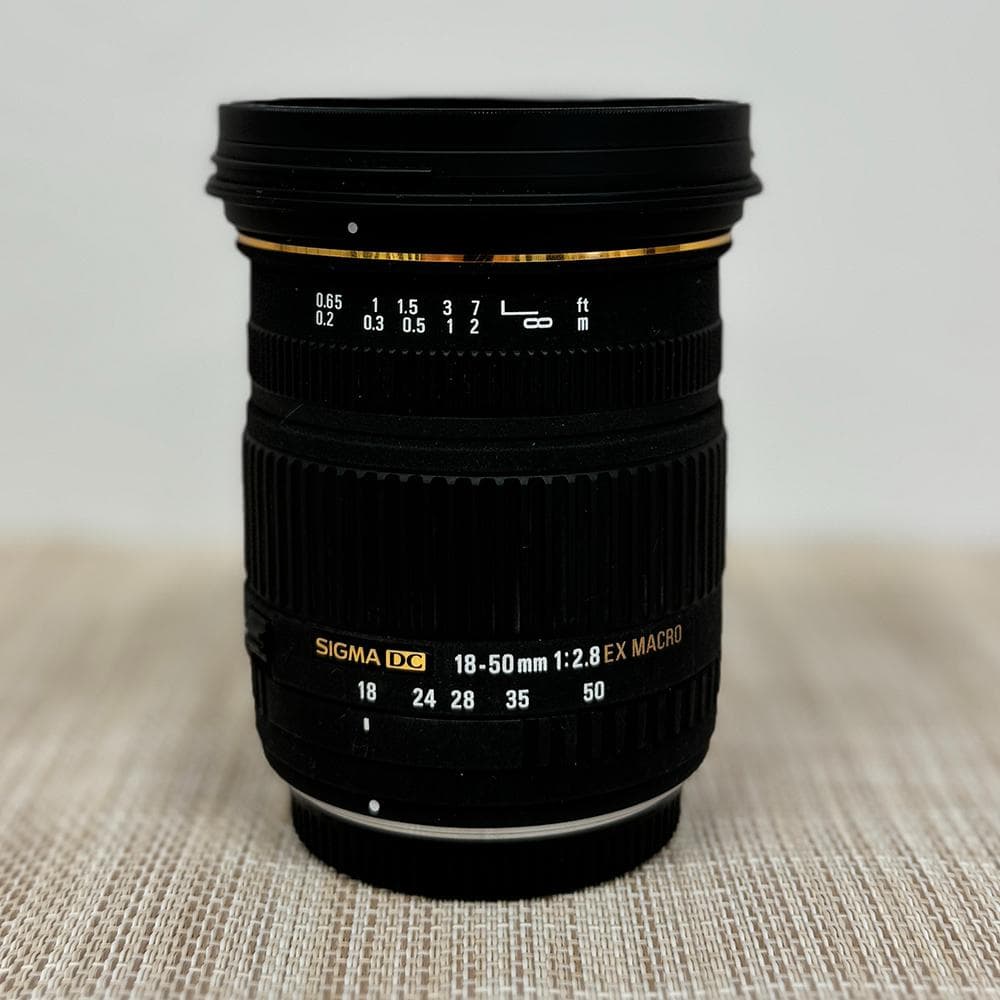 レンズ(ズーム) SIGMA DC 18-50mm F2.8 EX MACRO