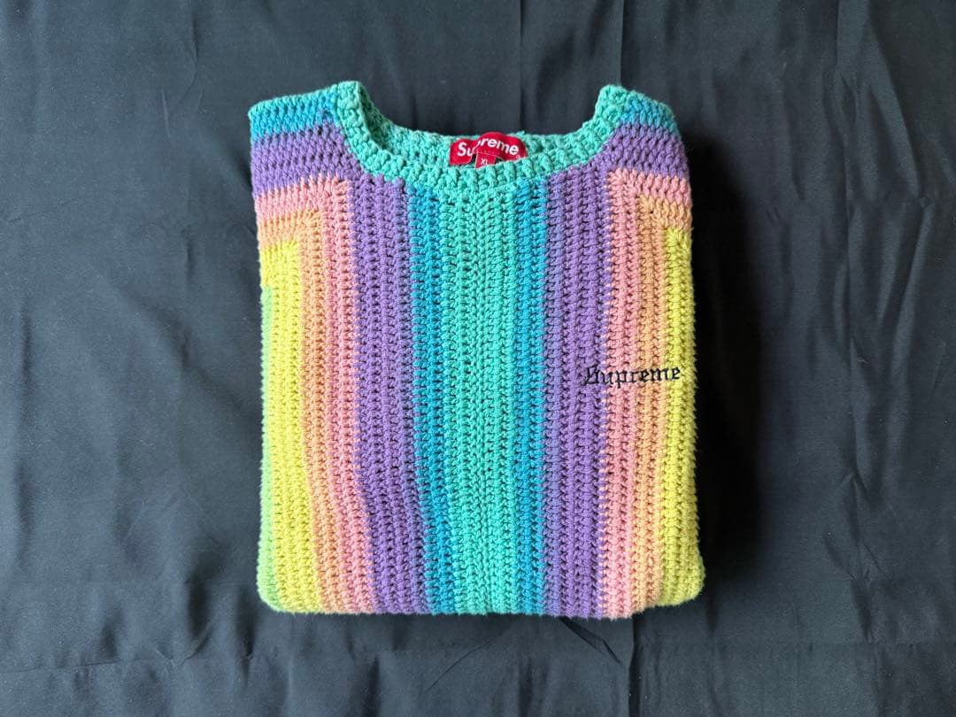 トップス Supreme 22SS Hand Crocheted Sweater
