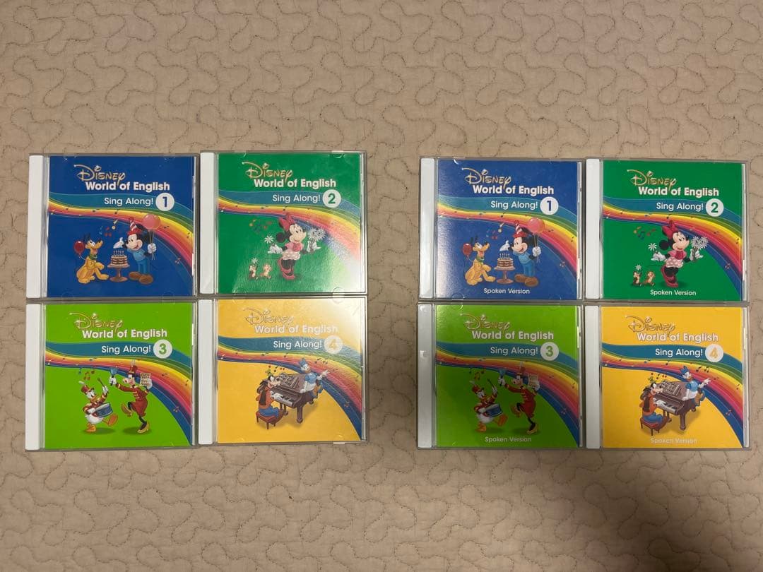 DWE Sing Along CDと絵本のセット