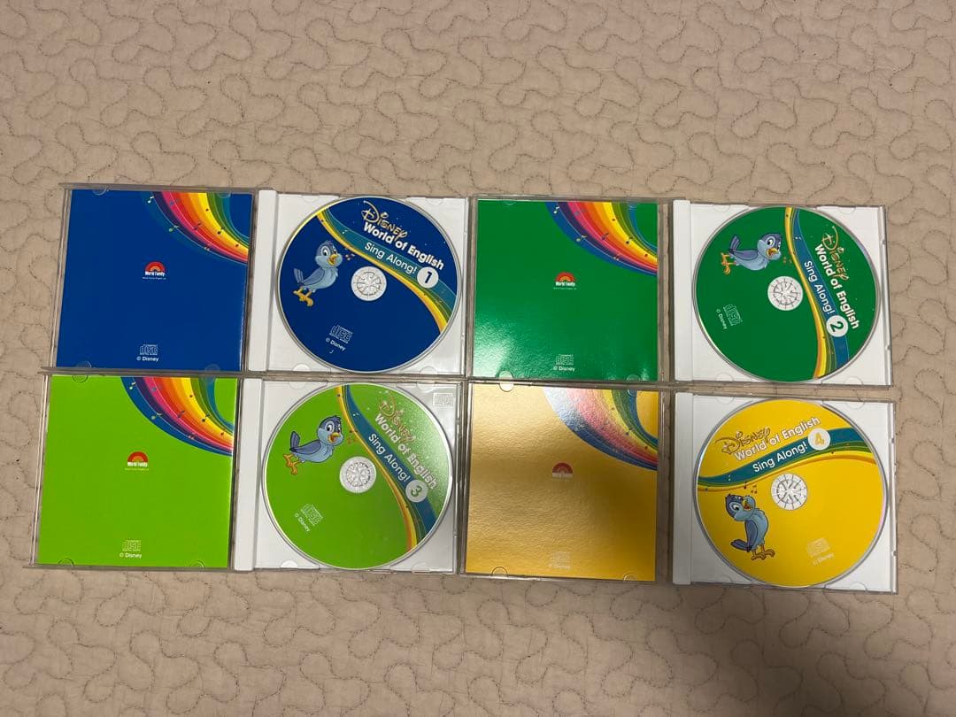 DWE Sing Along CDと絵本のセット