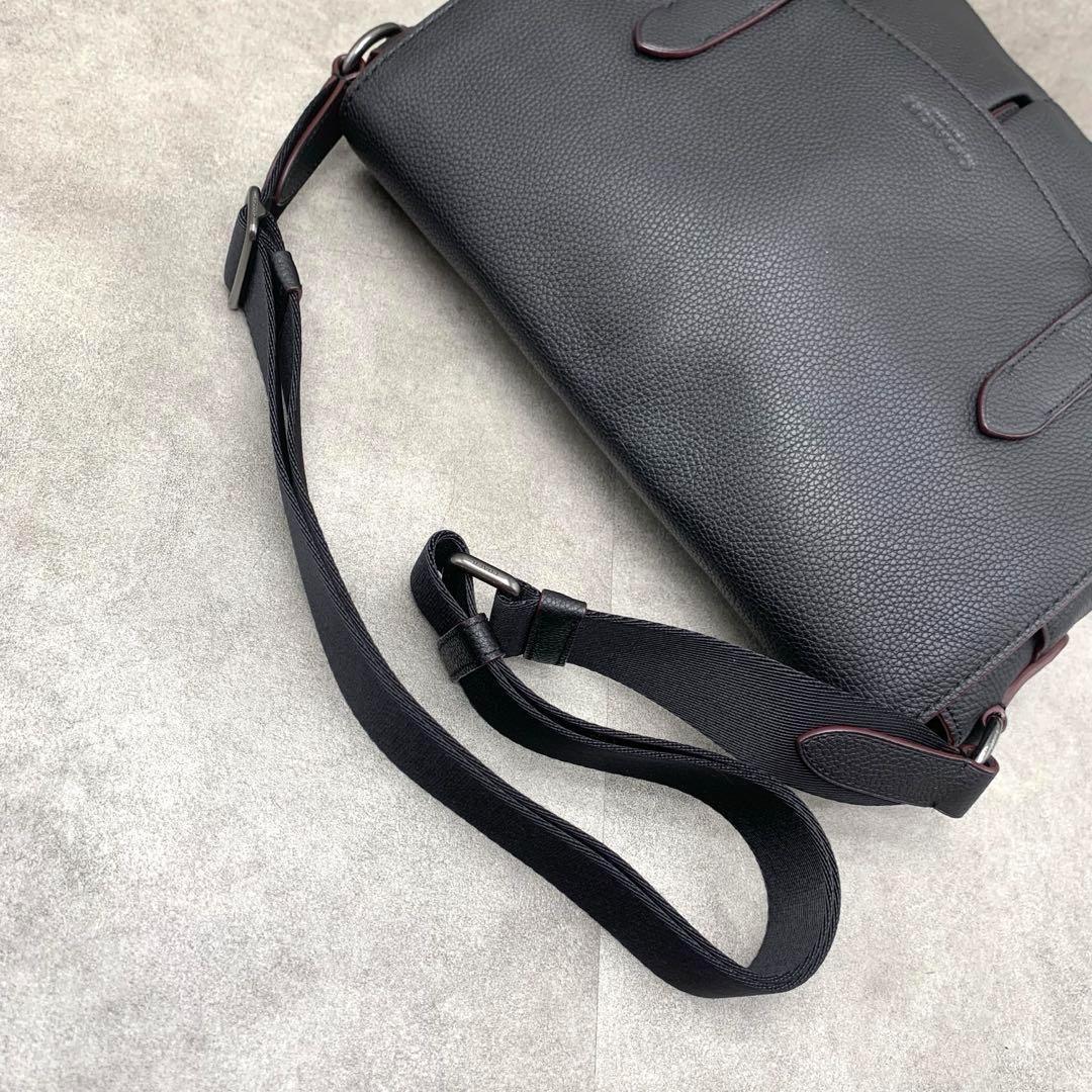 COACH メトロポリタン ソフト ショルダーバッグ メッセンジャーバッグ 黒