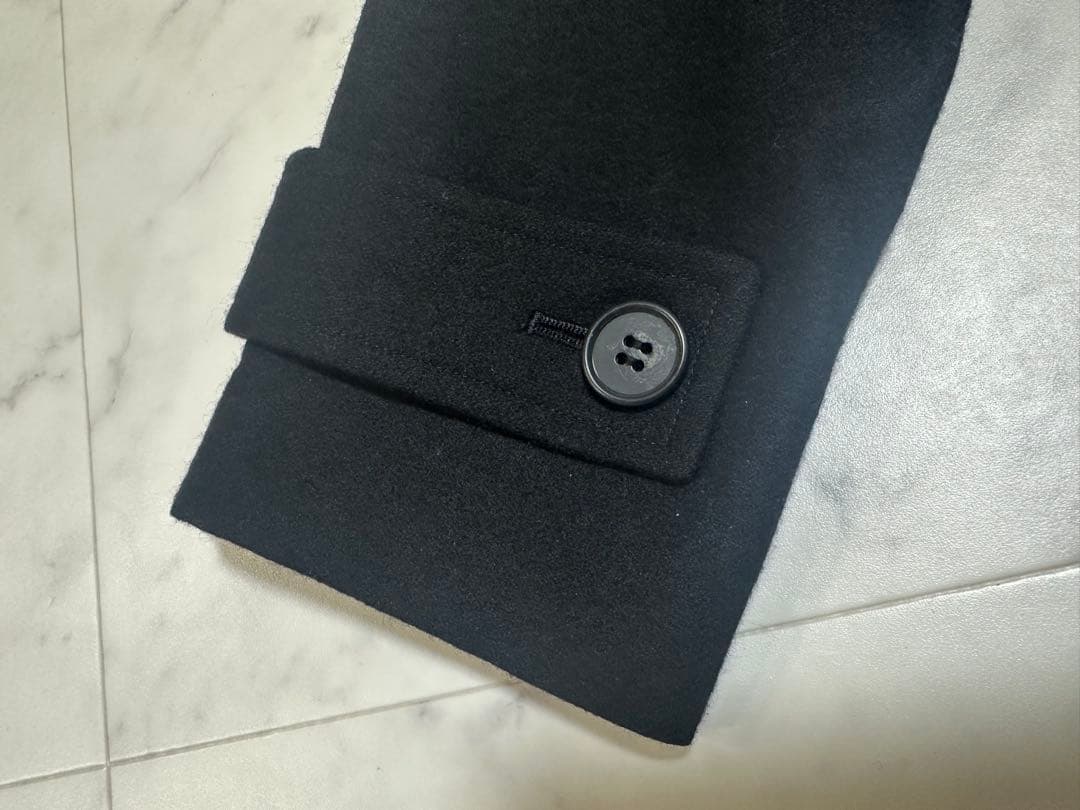 KANKO 軽量ウールダッフルコート M ブラック　2024AW