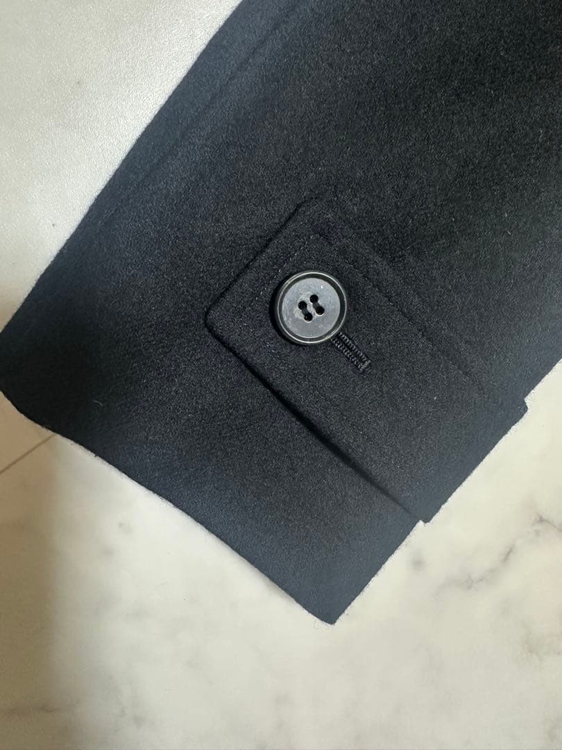 KANKO 軽量ウールダッフルコート M ブラック　2024AW