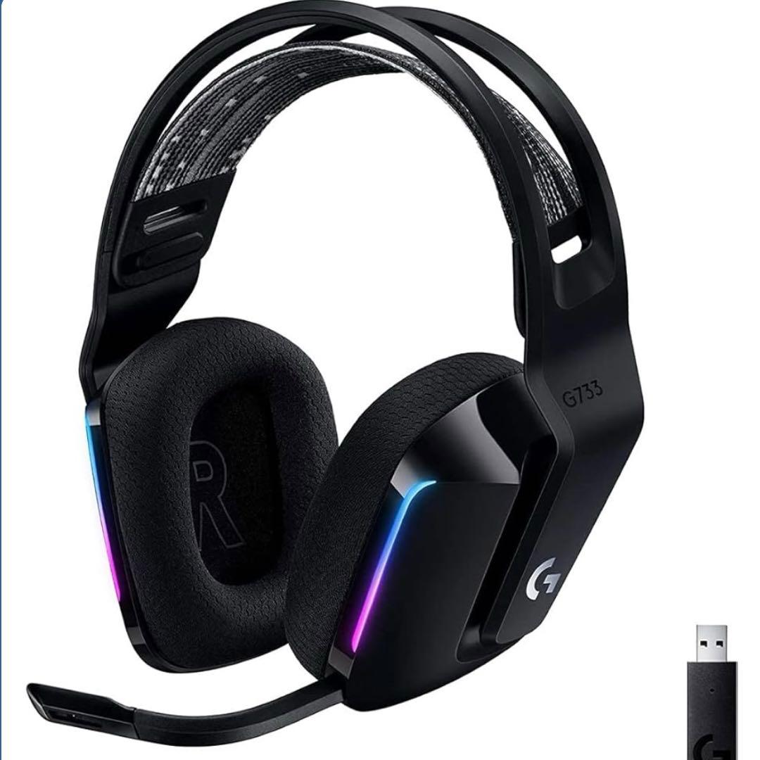 Logicool ゲーミングヘッドセット G733-BKr 新型