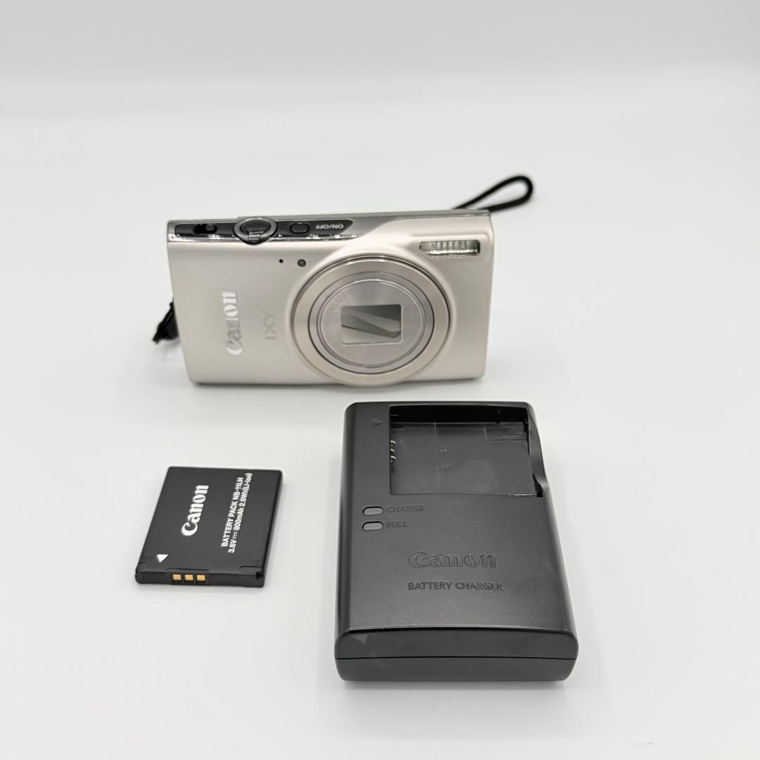 Canon ixy 650 キャノン　イクシー　デジカメ　コンパクト　シルバー
