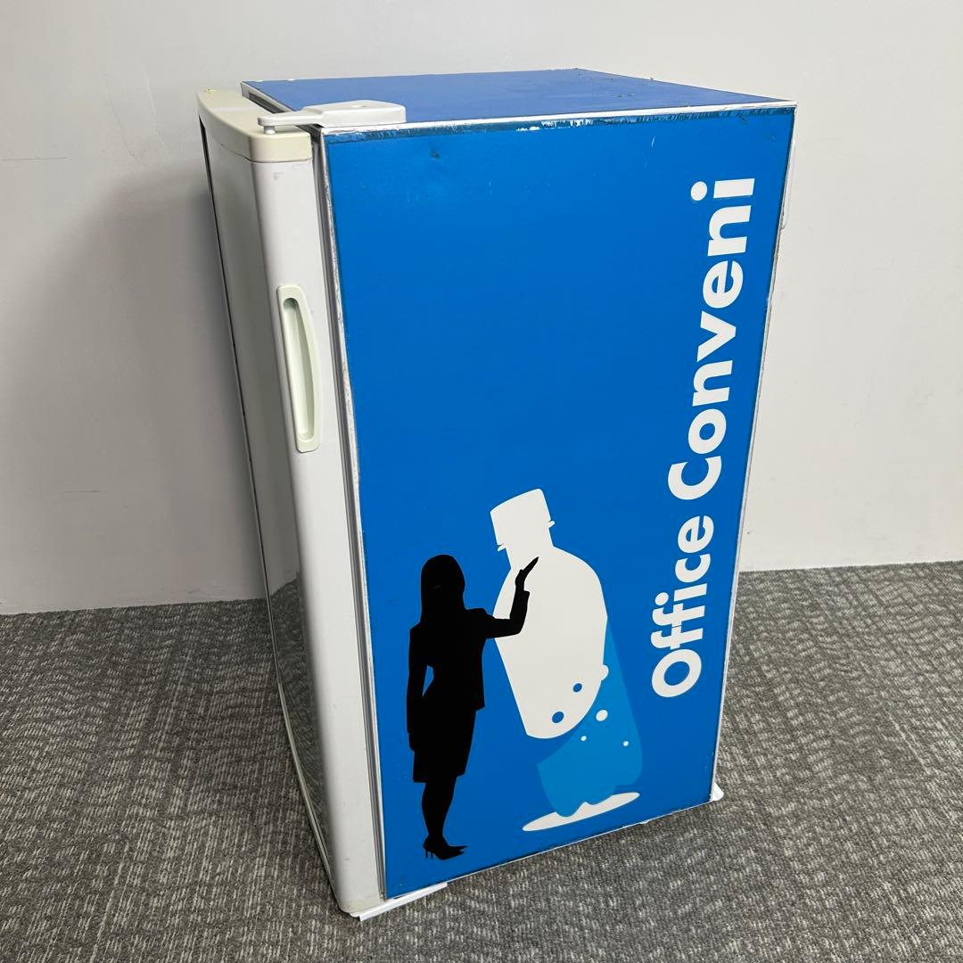 A.業務用 冷蔵ショーケース オフィスコンビニ XW-105 左右開き 小型