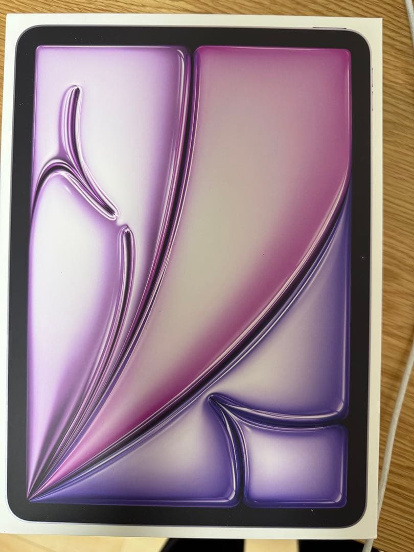 (未開封)iPad Air (M3) 2025パープルApple care2年付