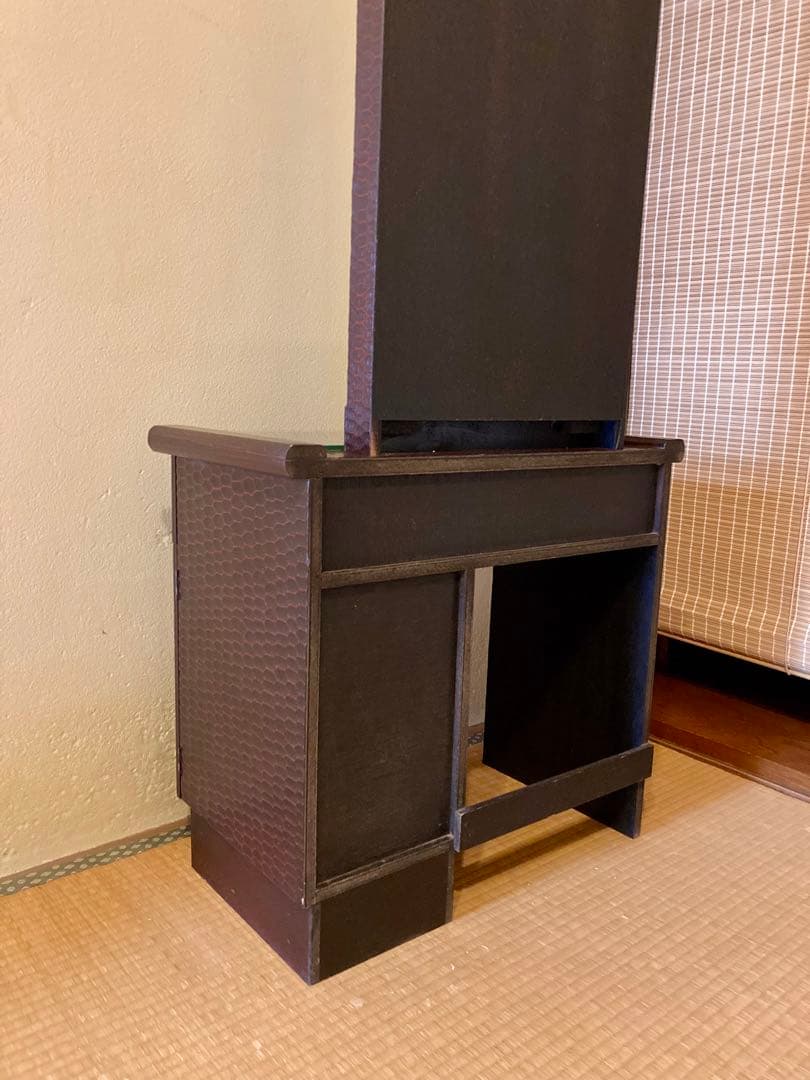 鎌倉彫 鏡台 ドレッサー　一面鏡化粧台